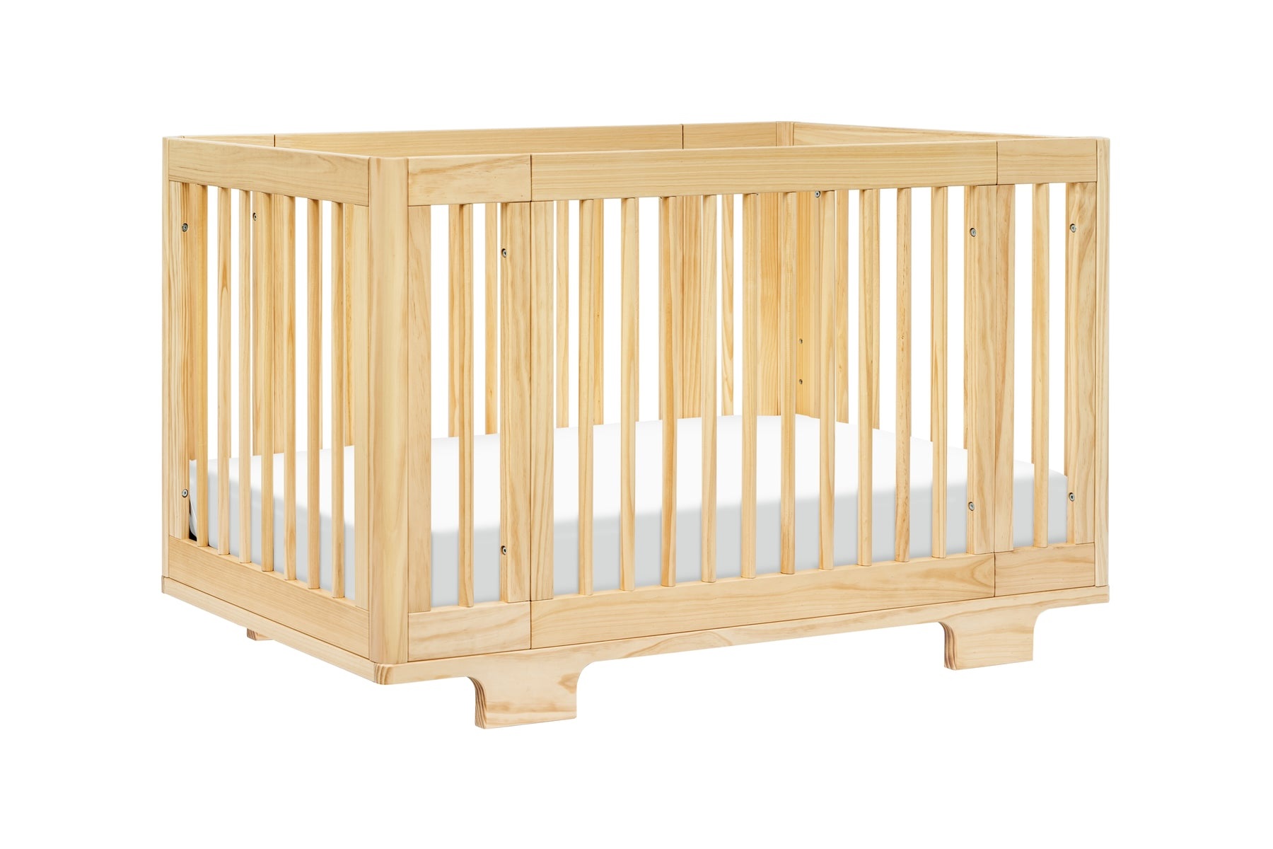 8-in-1 Convertible Cot - Natural finish